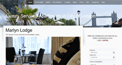 Desktop Screenshot of london-apartment-rental.com