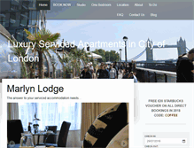 Tablet Screenshot of london-apartment-rental.com